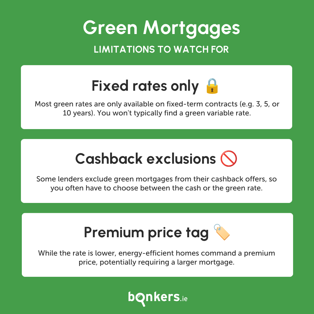 Limitations of green mortgages